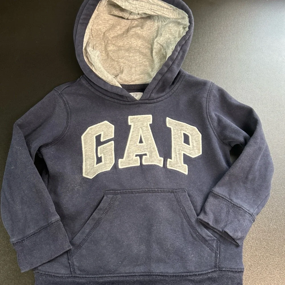 Gap Boys Hoddie 4 Years Blue Cozy Warm‎ Winter Casual Daycare